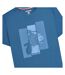 T-shirt Motif Trottinette Homme Bleu Foncé Lambretta-4