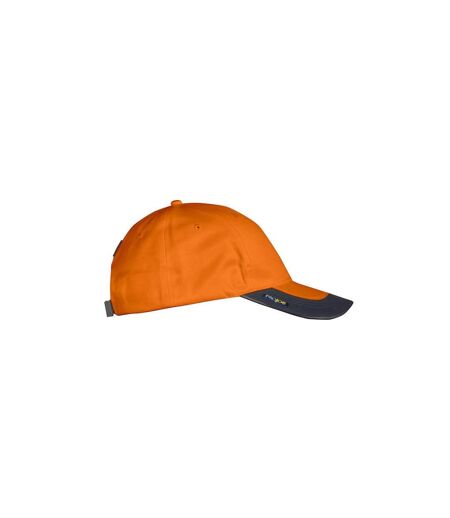 Projob Unisex Adult Cap (Orange/Navy) - UTUB230