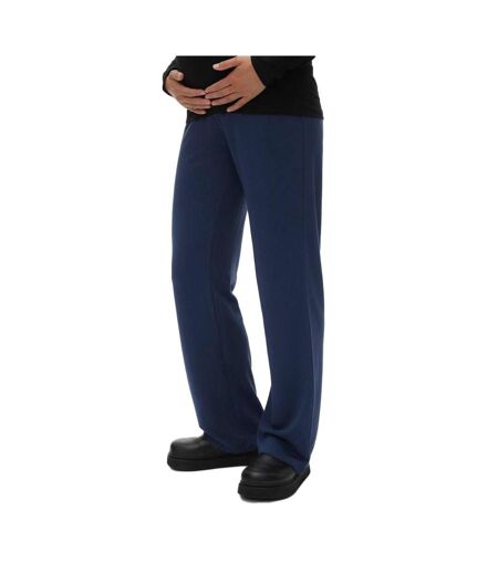 Pantalon de grossesse marine femme mamalicious wide - l