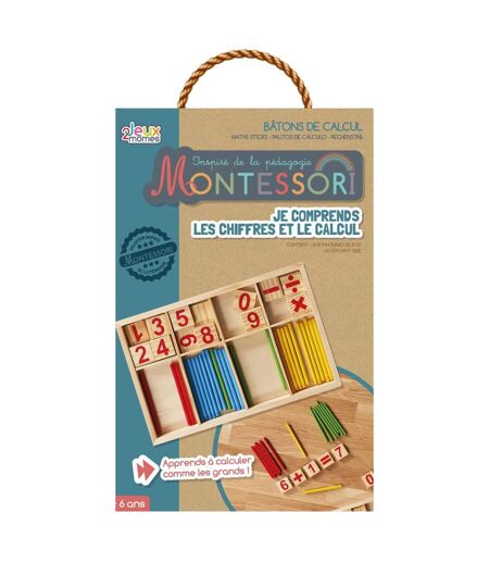 Bâtons de Calcul Je Comprends les Maths 24cm Multicolore