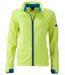 Veste softshell sport - Femme - JN1125 - jaune vif et bleu vif