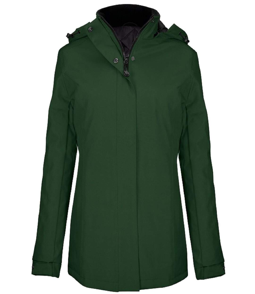 Parka à capuche - Femme - K6108 - vert forêt-2