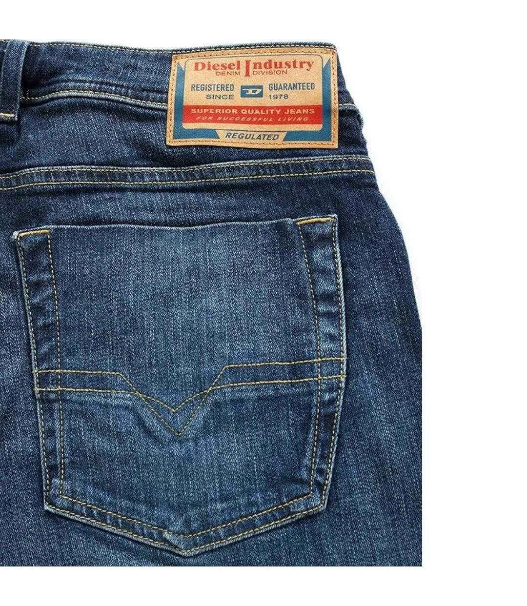 Jean Zatiny-x Homme Bleu Clair Diesel-3