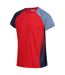 Regatta - T-shirt CORBALLIS - Homme (Rouge danger / Denim sombre) - UTRG10367
