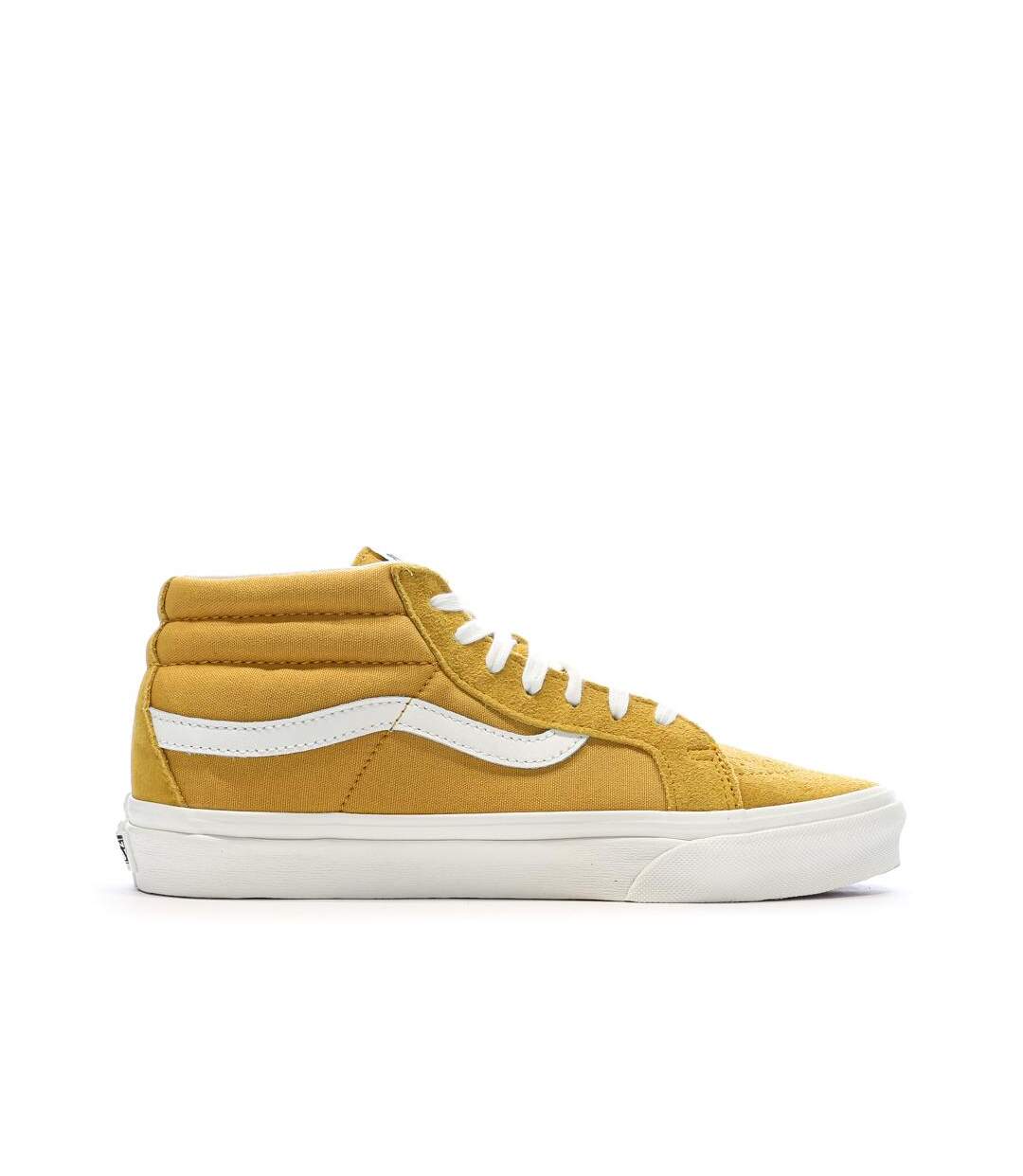 Baskets jaune homme vans sk8-mid reissue-2