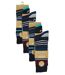 Sock Snob - 12 Paires Homme Chaussettes Bambou Fantaisie Rayures Design