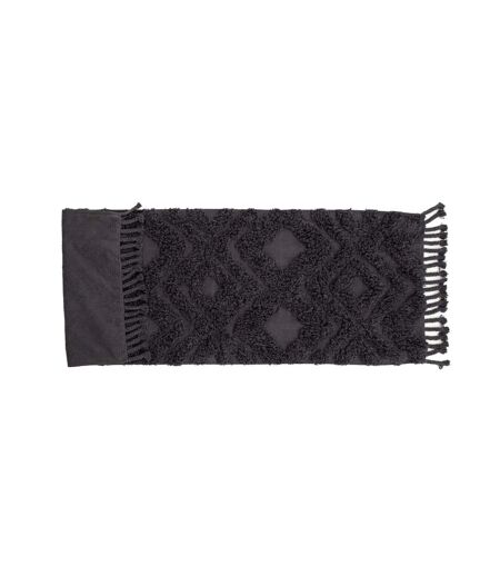 Tapis de Couloir Tufté Hilma 70x200cm Gris Foncé