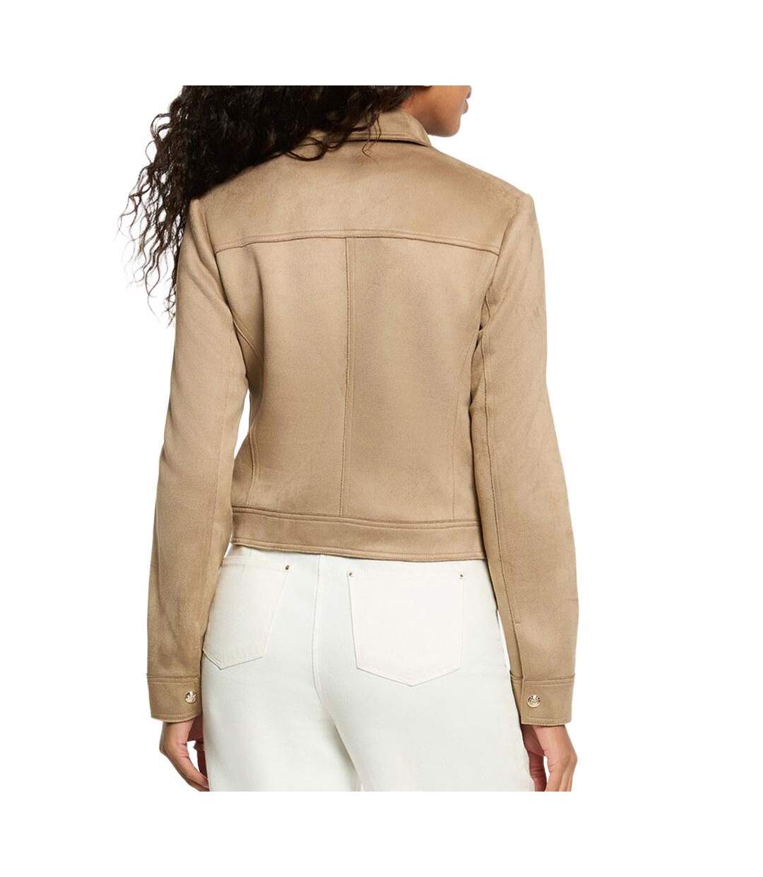 Veste beige femme morgan gliva-2