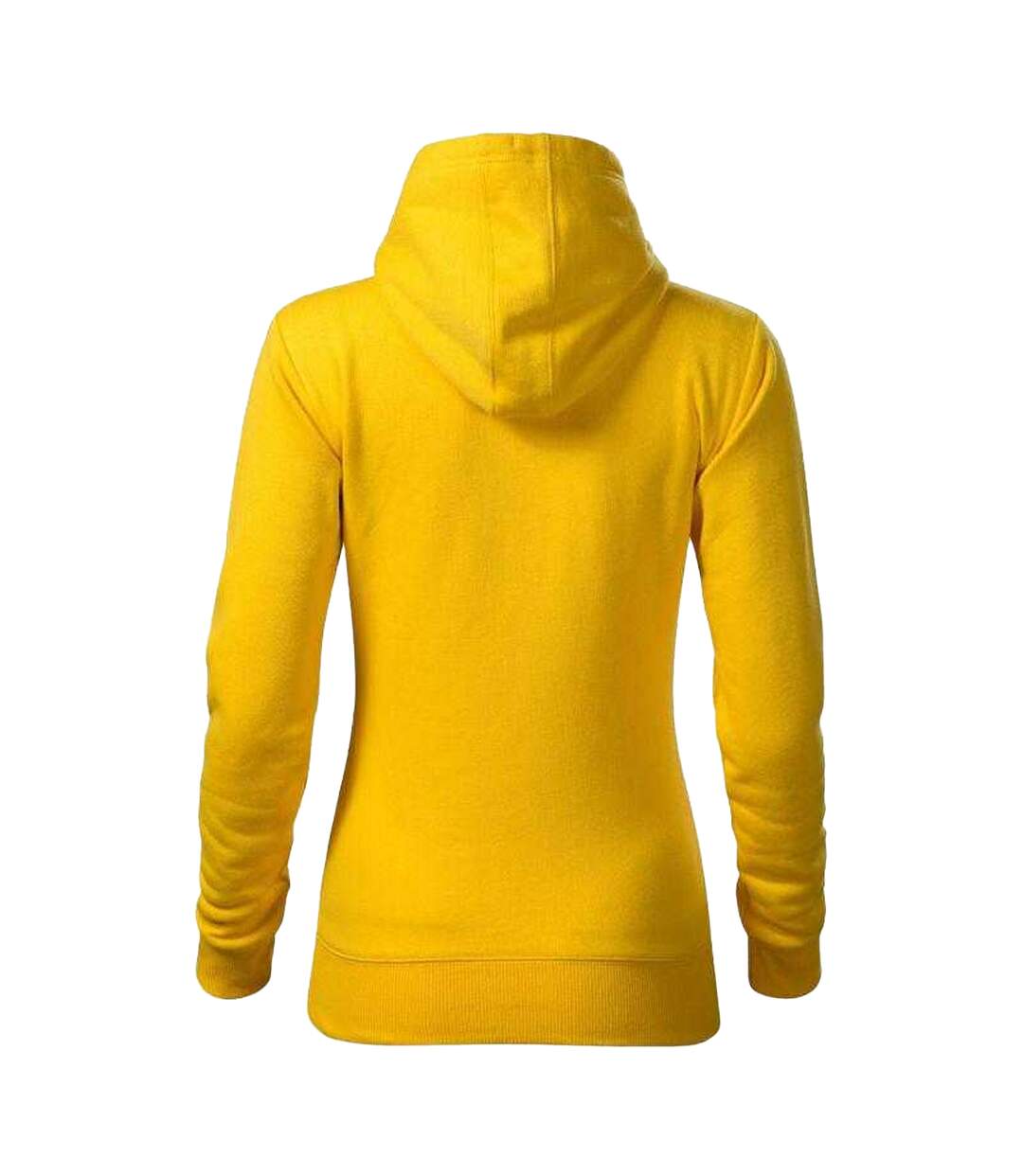 Sweat À Capuche Cape Femme Jaune Malfini-2