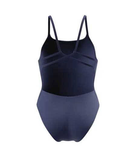 Maillot De Bain 1 Pièce Uni Endurance Femme Bleu Marine Speedo