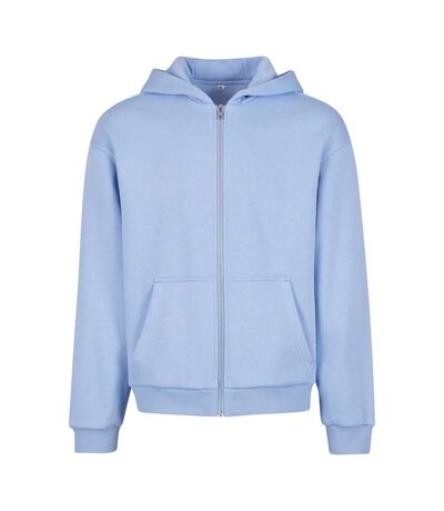 Veste À Capuche Adulte Bleu Pâle Build Your Brand
