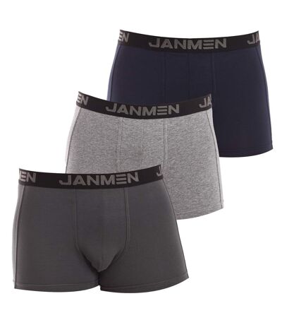 Pack-3 Boxers en tissu respirant avec devant anatomique 1090443 hommes