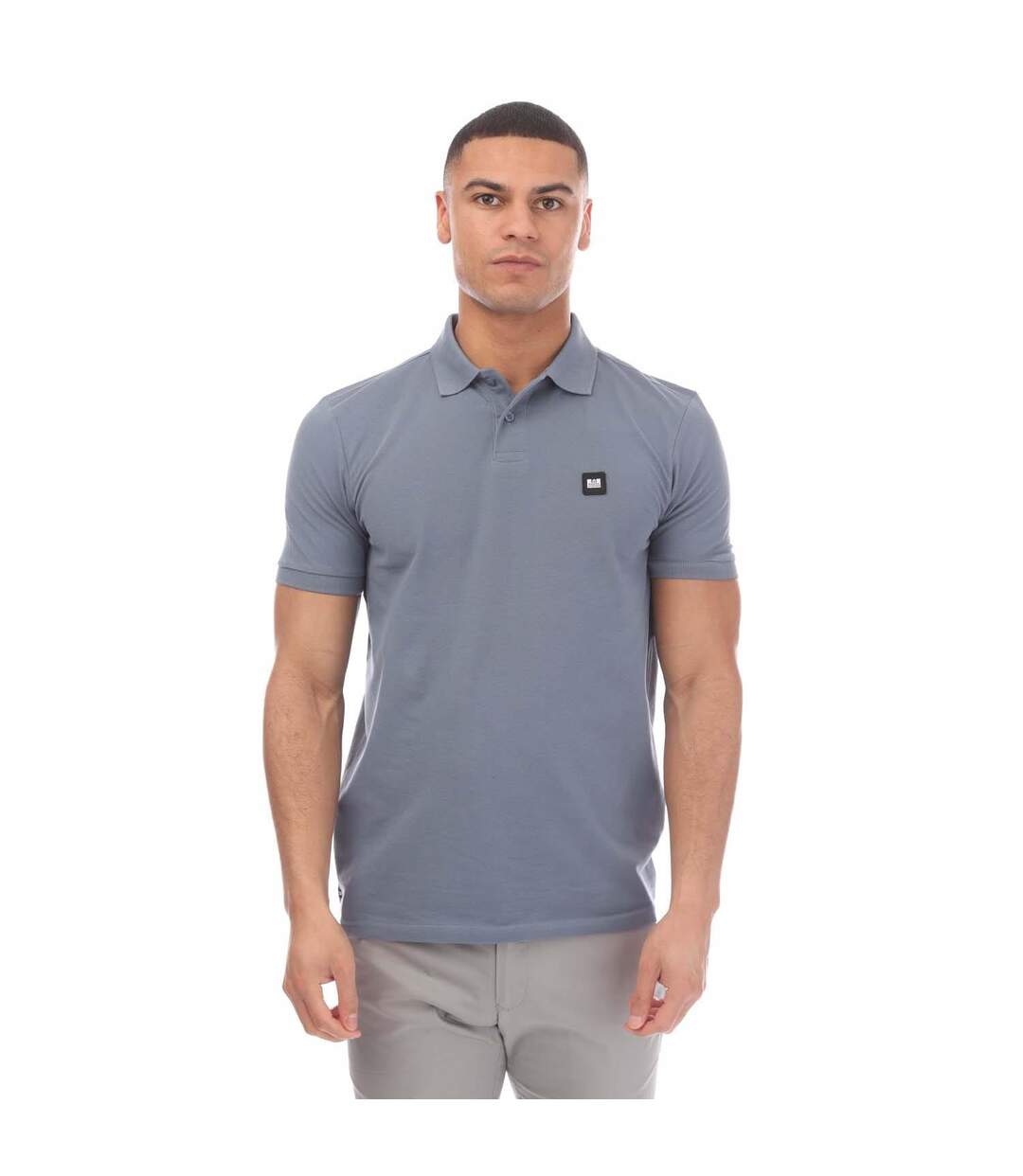 Mens Barnum Polo Shirt Blue Weekend Offender-1