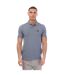 Mens Barnum Polo Shirt Blue Weekend Offender-1