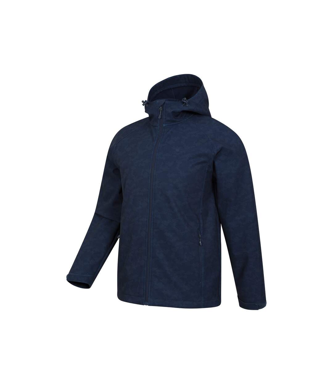 Mens exodus showerproof soft shell jacket navy Mountain Warehouse