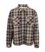 Mens Danehill Sherpa Lined Shirt Dark Vine Trespass-1