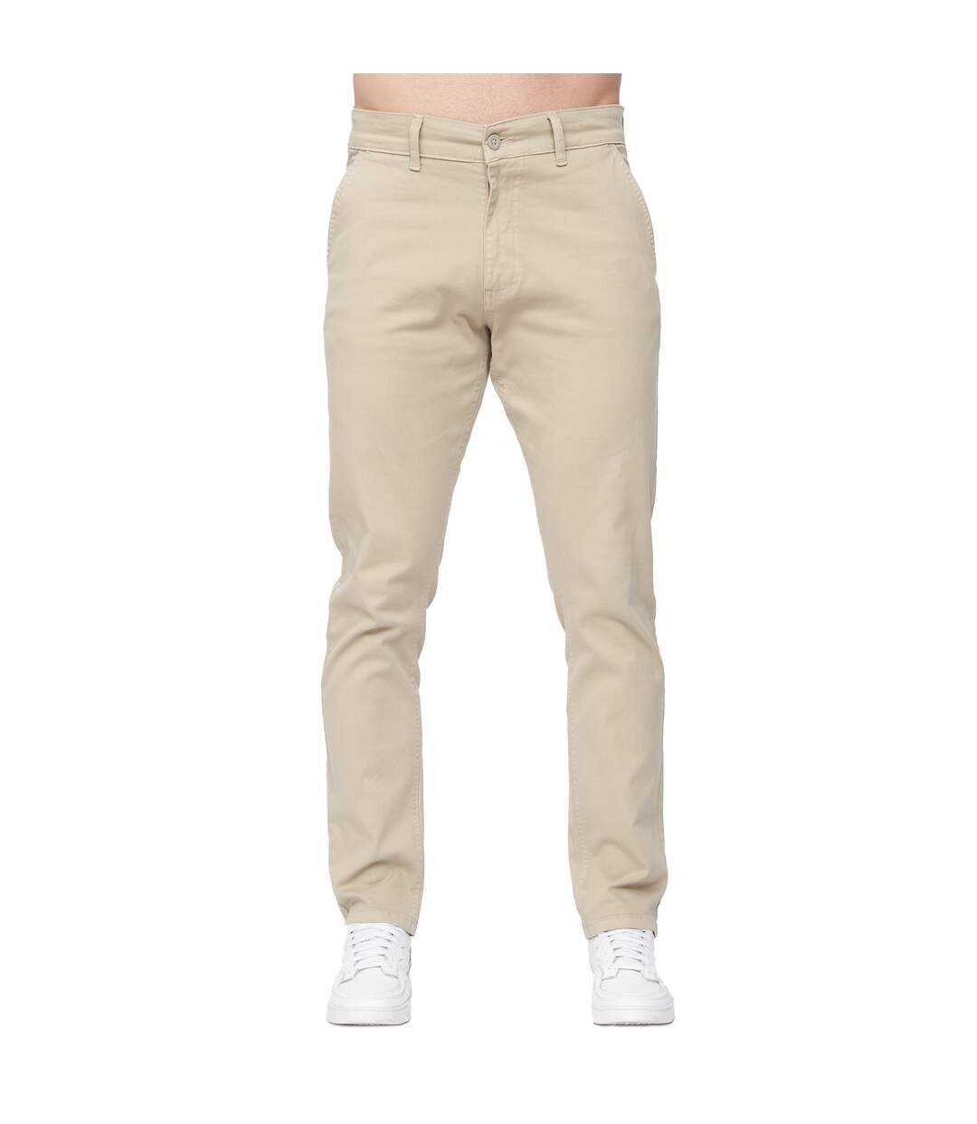 Chino Moretor Homme Beige Gris Duck And Cover-2