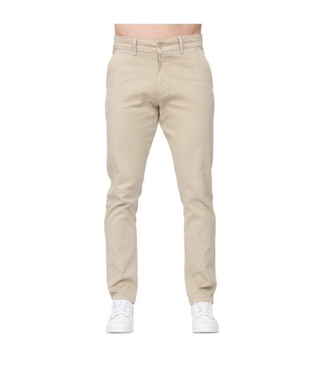 Chino Moretor Homme Beige Gris Duck And Cover