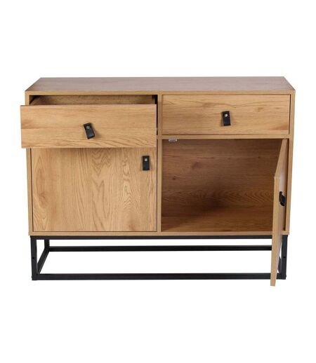 Buffet aspect bois et métal Abbott