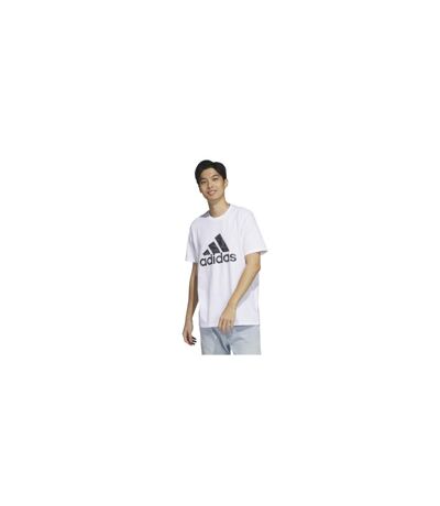 T-shirt Manches Courtes Homme Blanc Adidas
