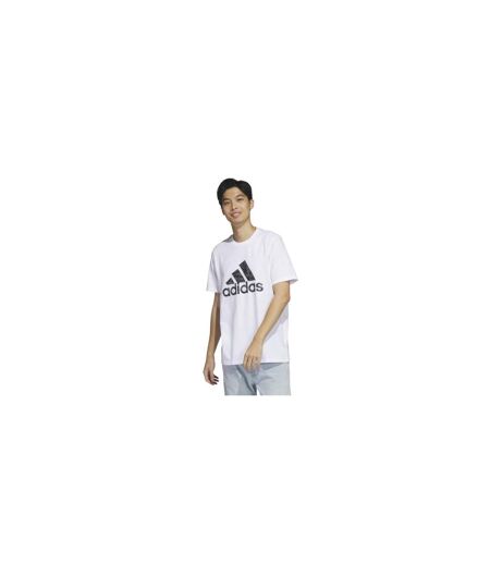 T-shirt Manches Courtes Homme Blanc Adidas