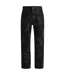 Mens Nate Graphic Print Jeans Black Hugo-2