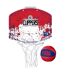 Ensemble De Mini Panier De Basket Taille Unique Rouge Los Angeles Clippers-1