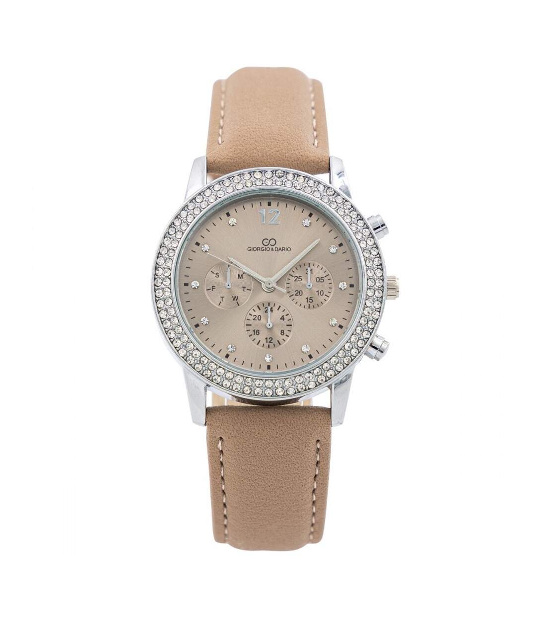 Coffret Montre Femme Brun GIORGIO