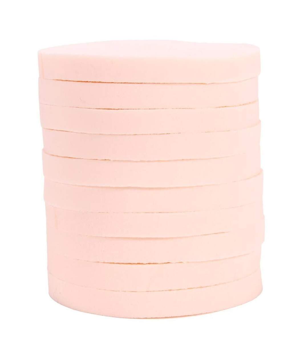 Lot de 10 Éponges à Maquillage Teint 6cm Rose-1