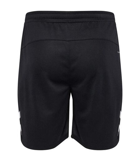 Mens Lead Side Stripe Training Shorts Black Hummel