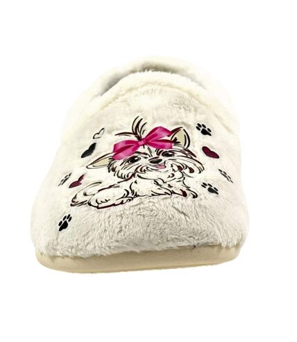 Chaussons escape femme blanc Lazy Dogz