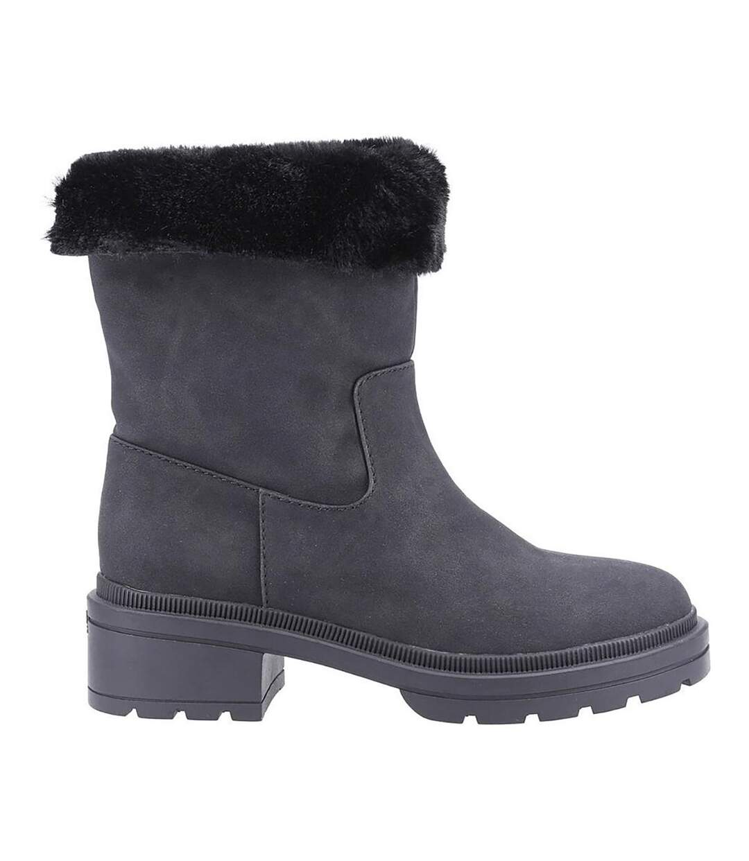 Bottes mi-hautes idea femme noir Rocket Dog-4