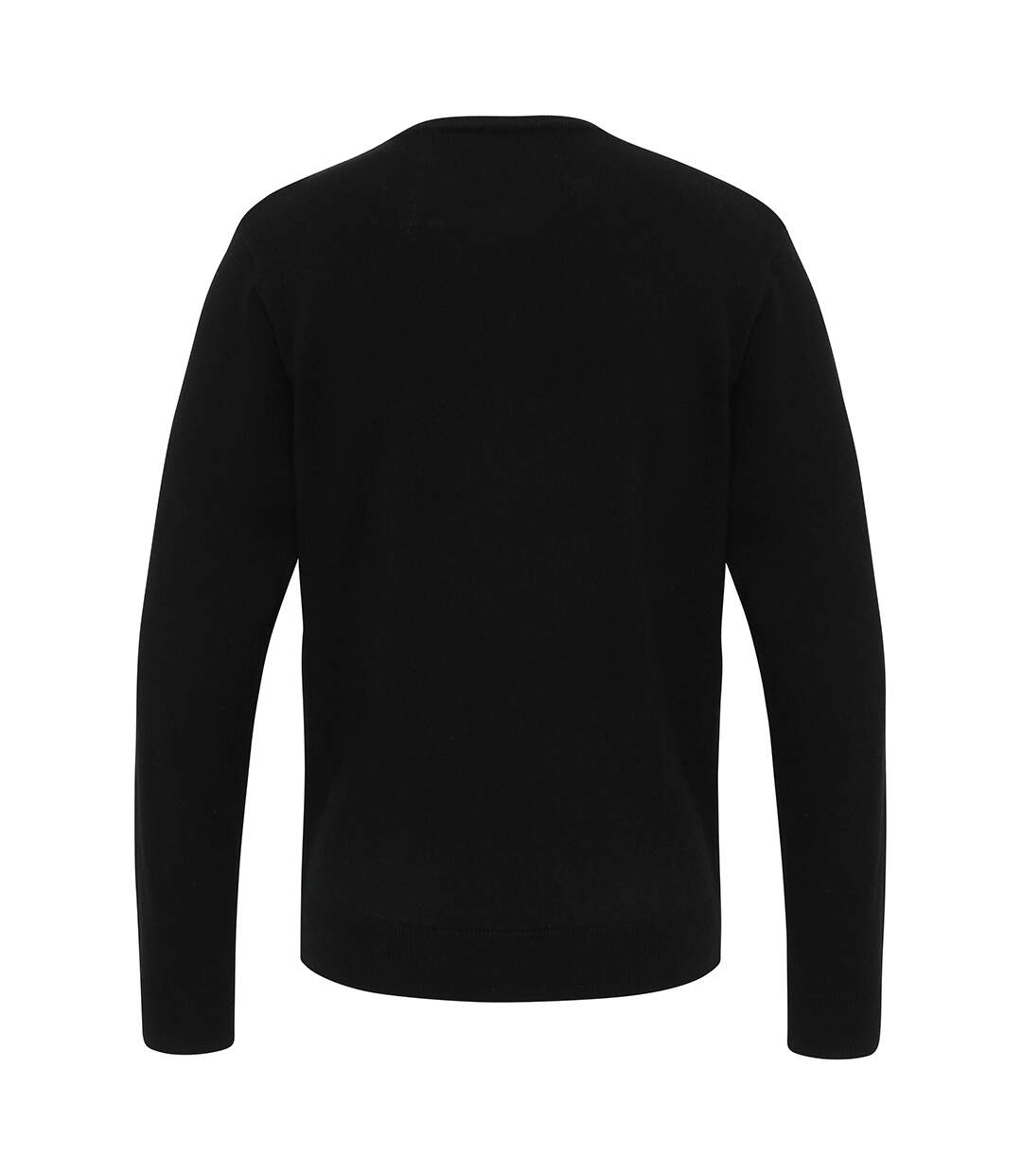 Premier Mens Essential Acrylic V-Neck Sweater (Black) - UTRW6598