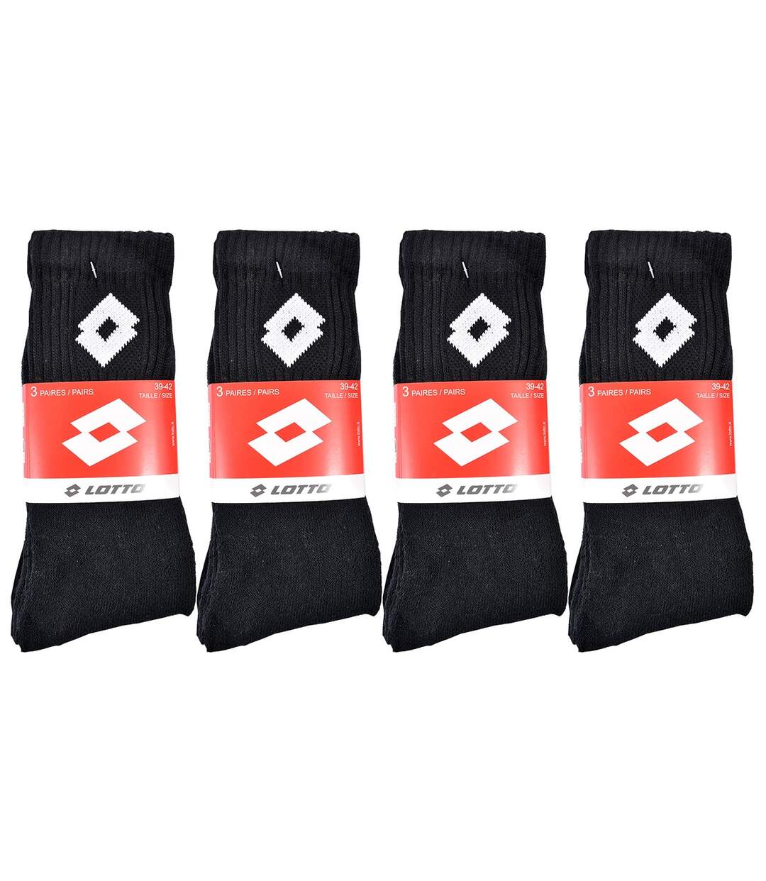 Chaussettes Homme LOTTO Pack de 12 paires TENNIS 5614