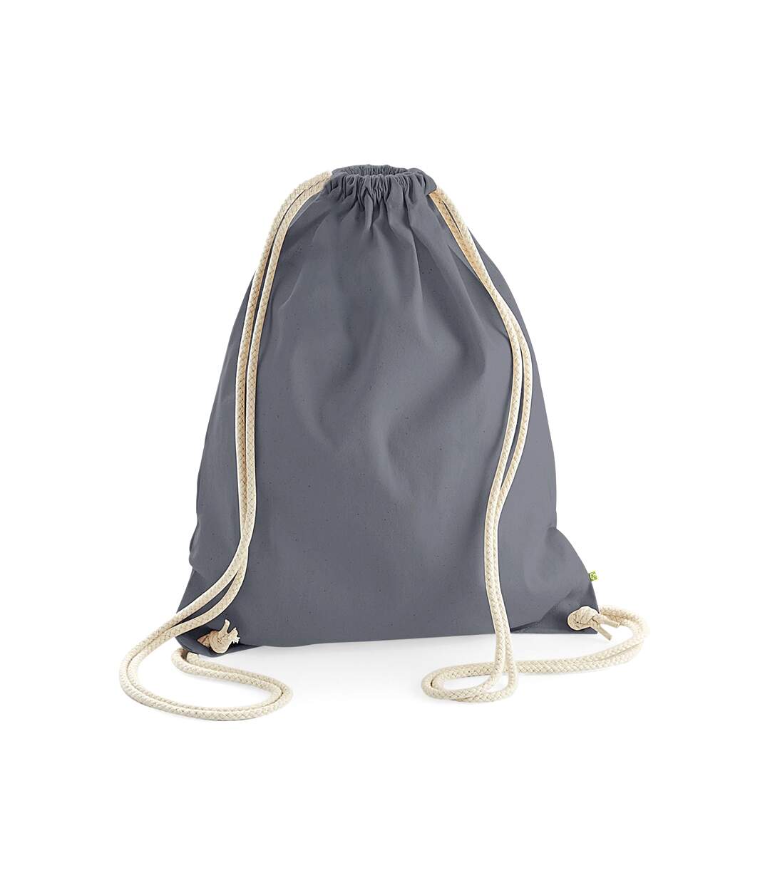 Earthaware Organic Gymsac One Size Graphite Grey Westford Mill-2