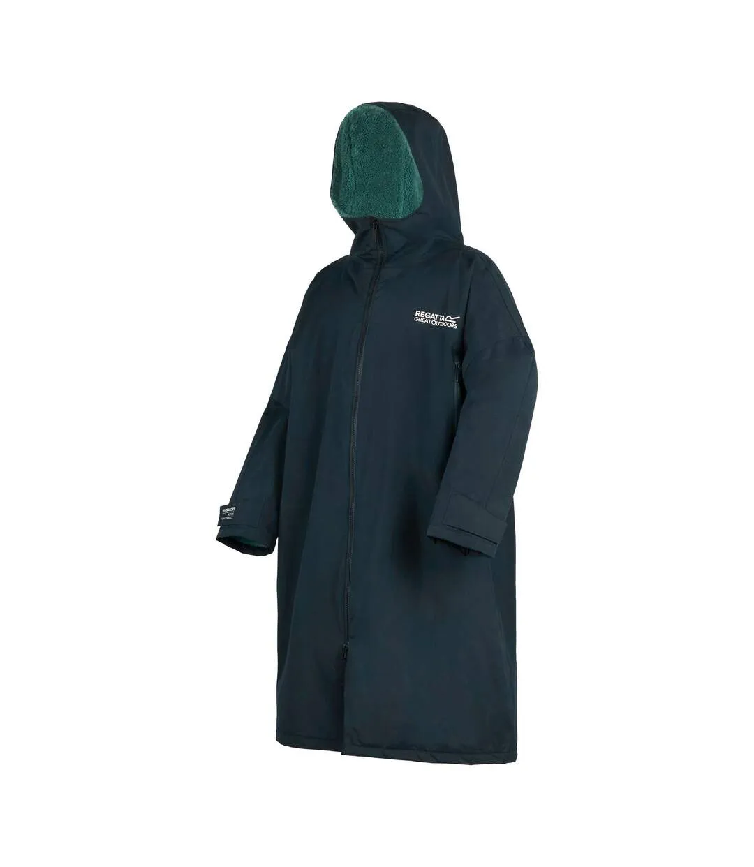 Peignoir À Langer Imperméable Spirit Of Adventure Adulte Bleu Marine Pastel Turquoise Regatta-4