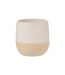 Cache-Pot en Céramique Maru 17cm Blanc