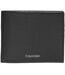 Embossed Leather Logo Wallet One Size Black Calvin Klein-1