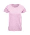 SOLS - T-shirt CRUSADER - Femme (Rose) - UTPC4995