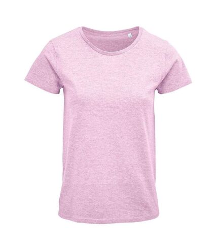SOLS Womens/Ladies Crusader Heather T-Shirt (Pink) - UTPC4995