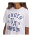 T-shirt Collegiate Femme Blanc Under Armour-4