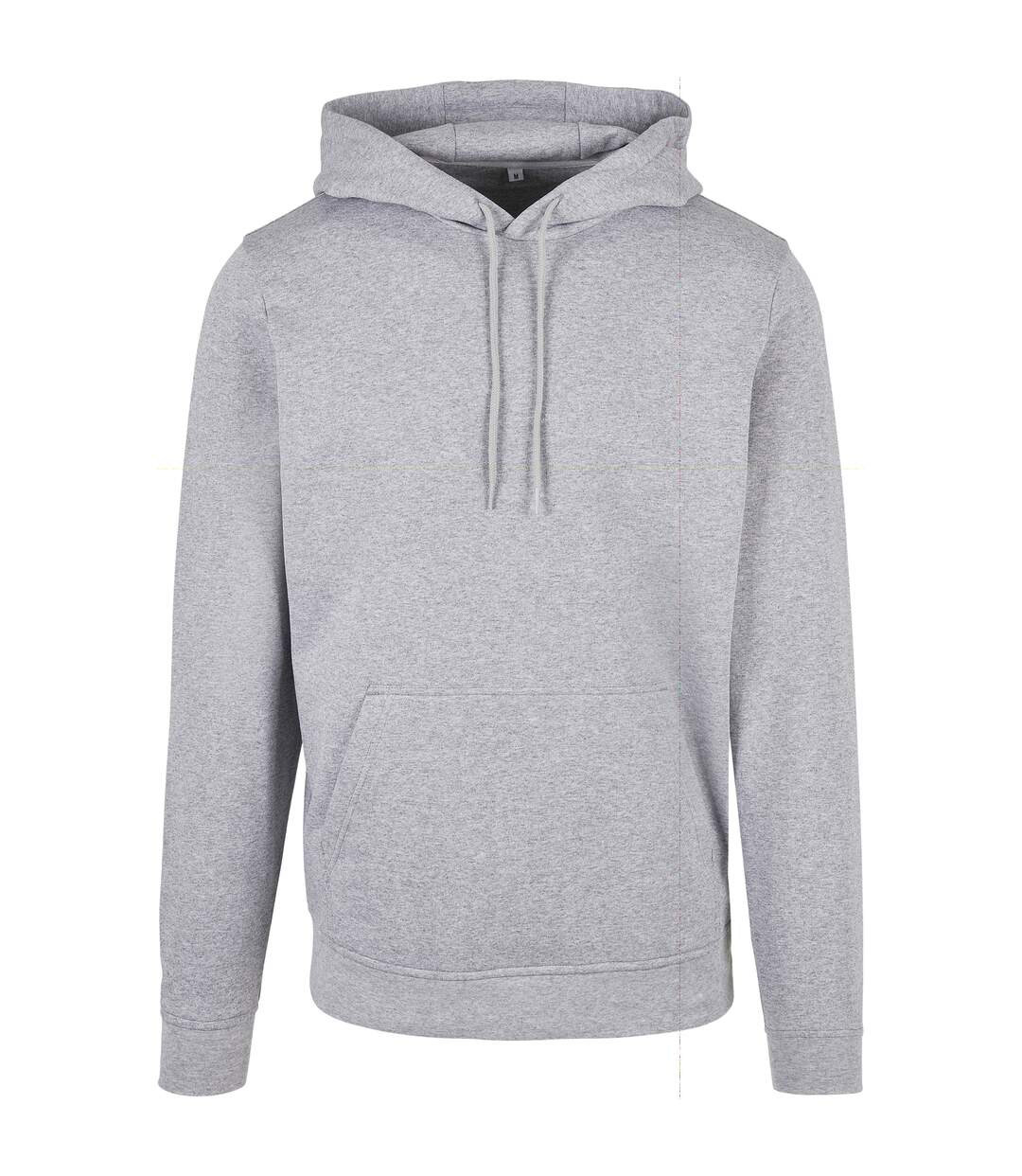 Build Your Brand Mens Basic Hoodie (Heather Grey) - UTRW8025-2
