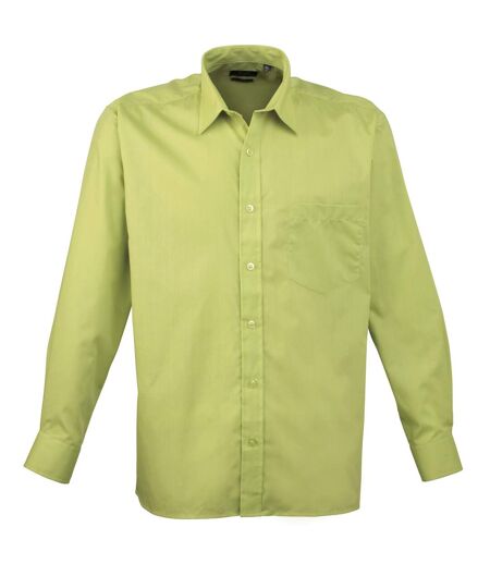 Premier - Chemise à manches longues - Homme (Vert citron) - UTRW1081