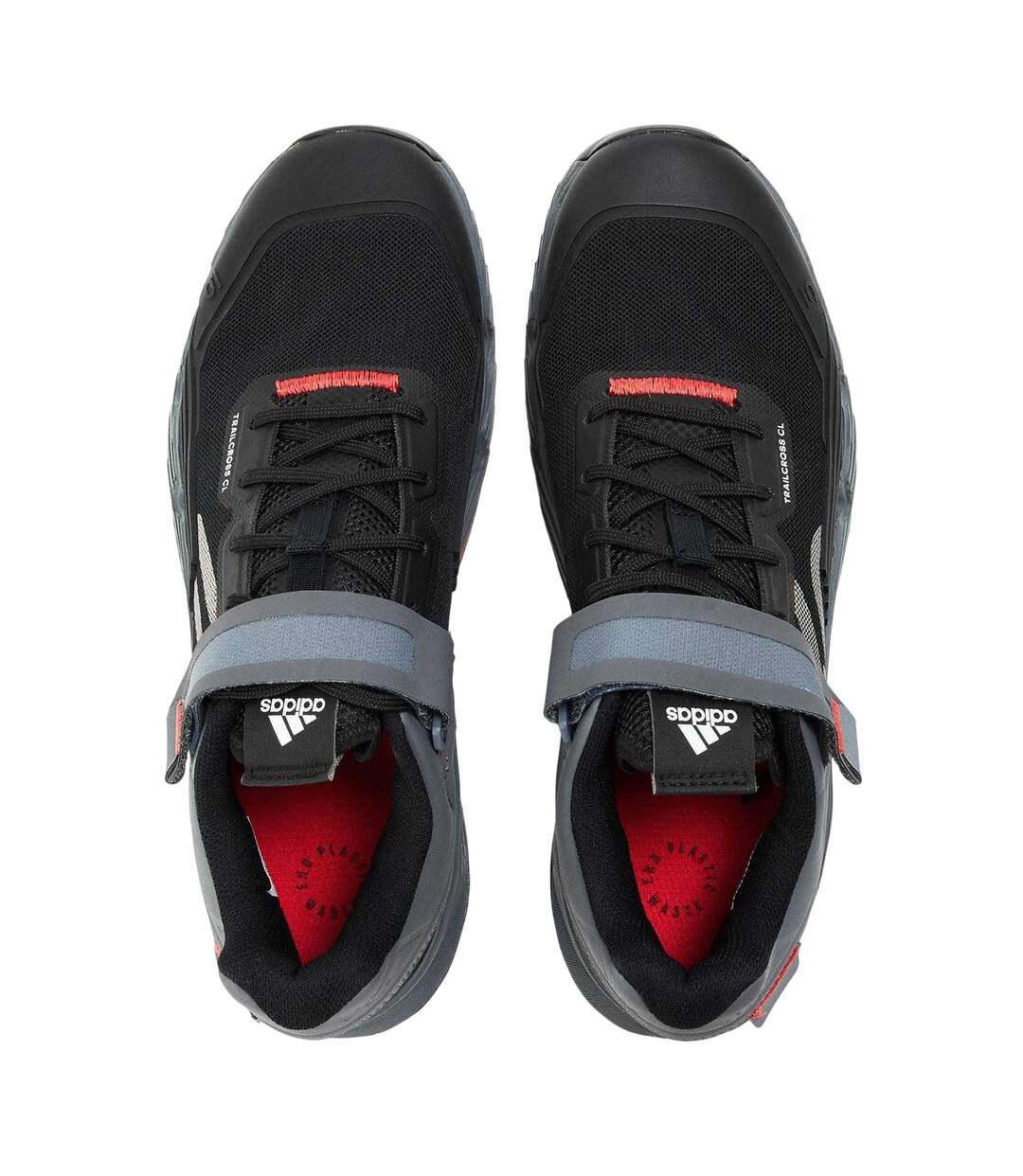 Womens/ladies Trailcross Clip Mesh Trainers Core Black Five Ten-3