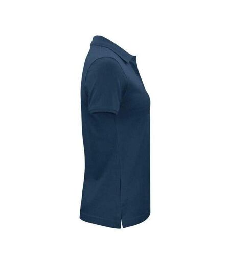 Polo Classic Femme Bleu Marine Foncé Clique