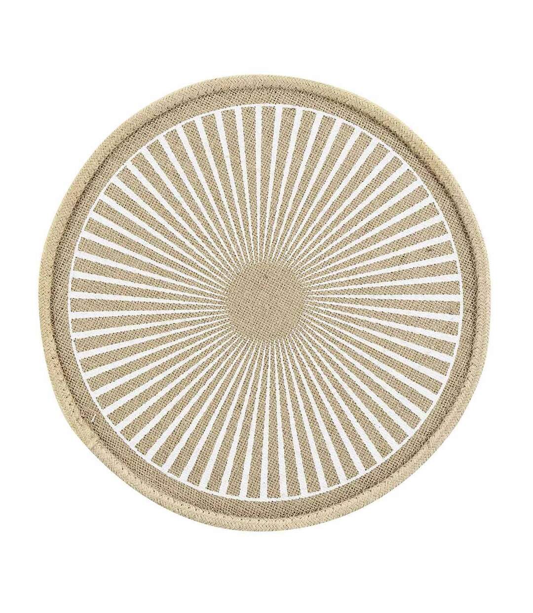 Set de Table en Jute Soleimio 38cm Naturel-1