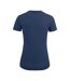 Harvest Womens/Ladies American U T-Shirt (Faded Blue) - UTUB459