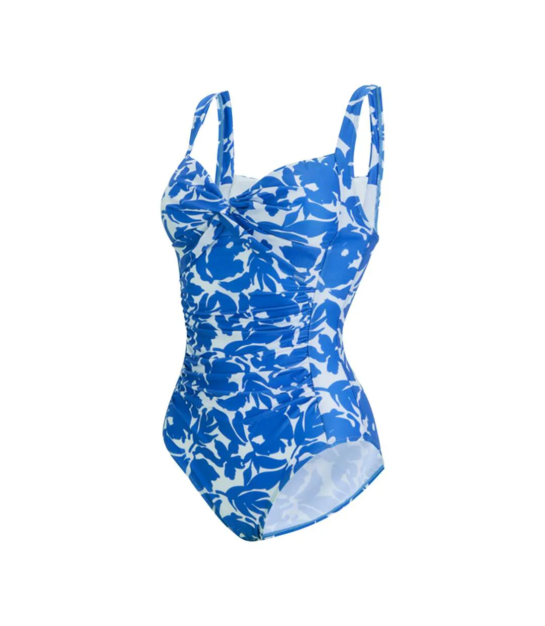 Maillot De Bain 1 Pièce Motif/style Floral Sakari Femme Bleu Regatta-3