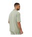 Polo Manches Courtes Comrie Homme Vert De Gris Threadbare-3