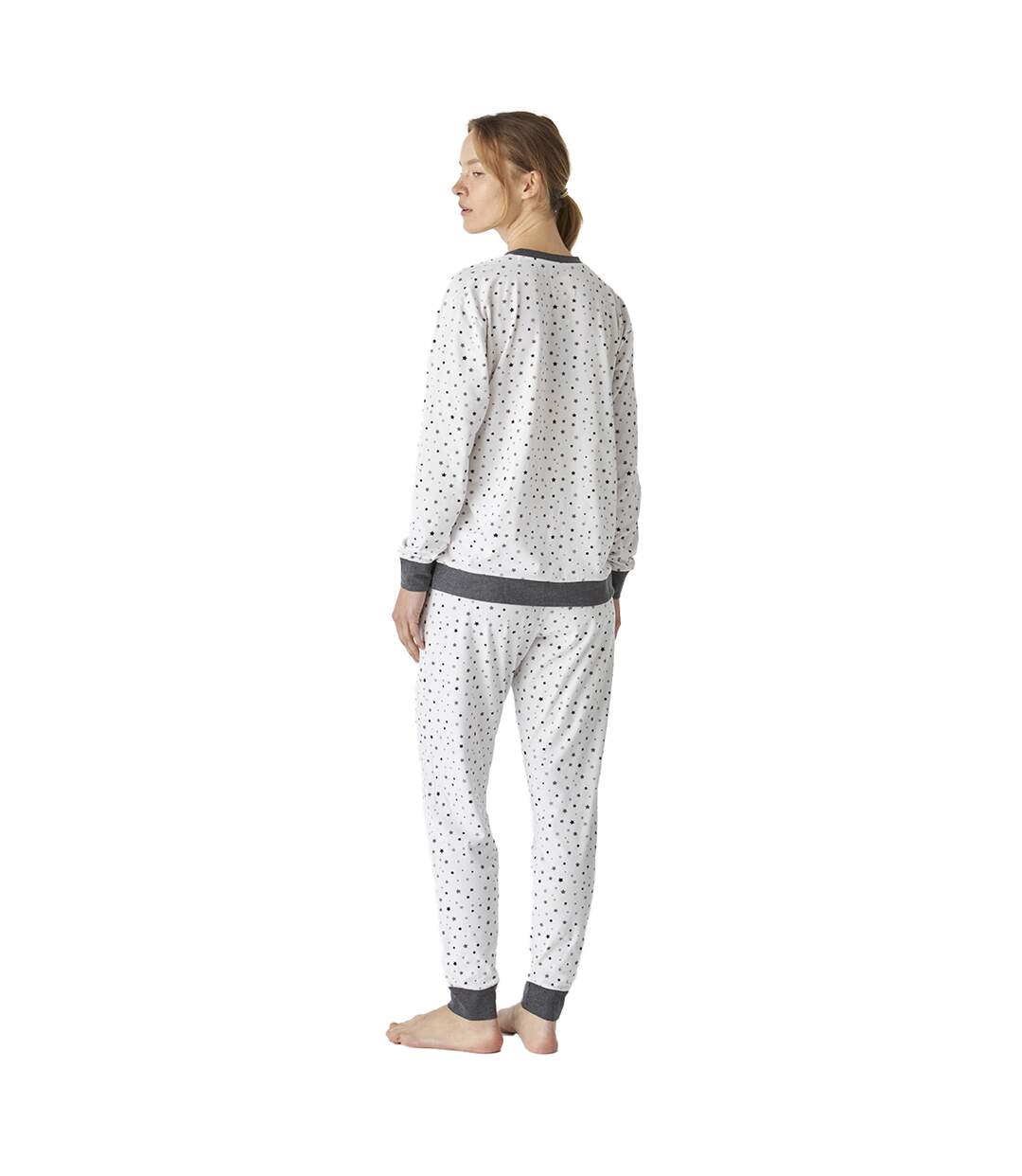 JJBEP1501 Women's Long Sleeve Cotton Pajamas